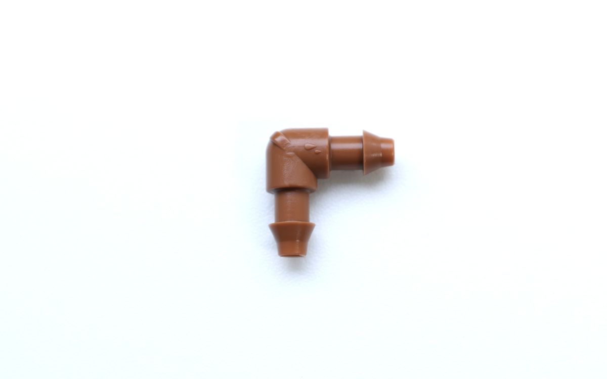 Schlauchverbinder Winkel, 8 mm