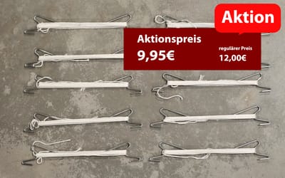 Tomatenhaken mir Schnur 10er Set