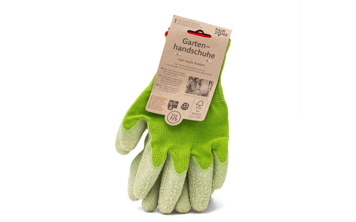 Gartenhandschuhe - Kautschuk und Baumwolle - Größe S
