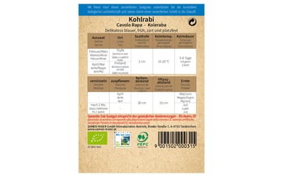 Kohlrabi Delikatess blauer