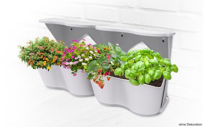 BoQube Flexi Garden - Lichtgrau