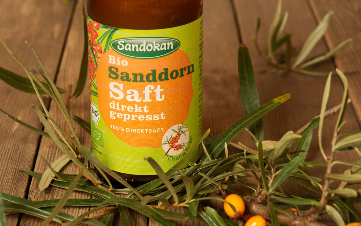 Bio-Sanddornsaft direkt gepresst 0,33l