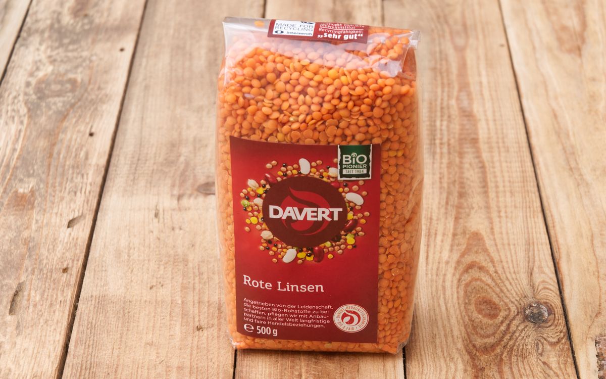Rote Linsen - Bio